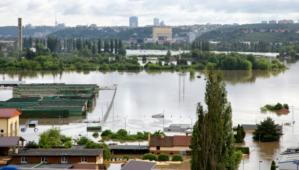 Photo d'inondations